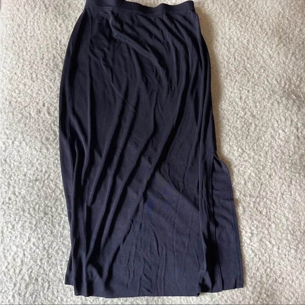 ‎Missook medium black maxi skirt